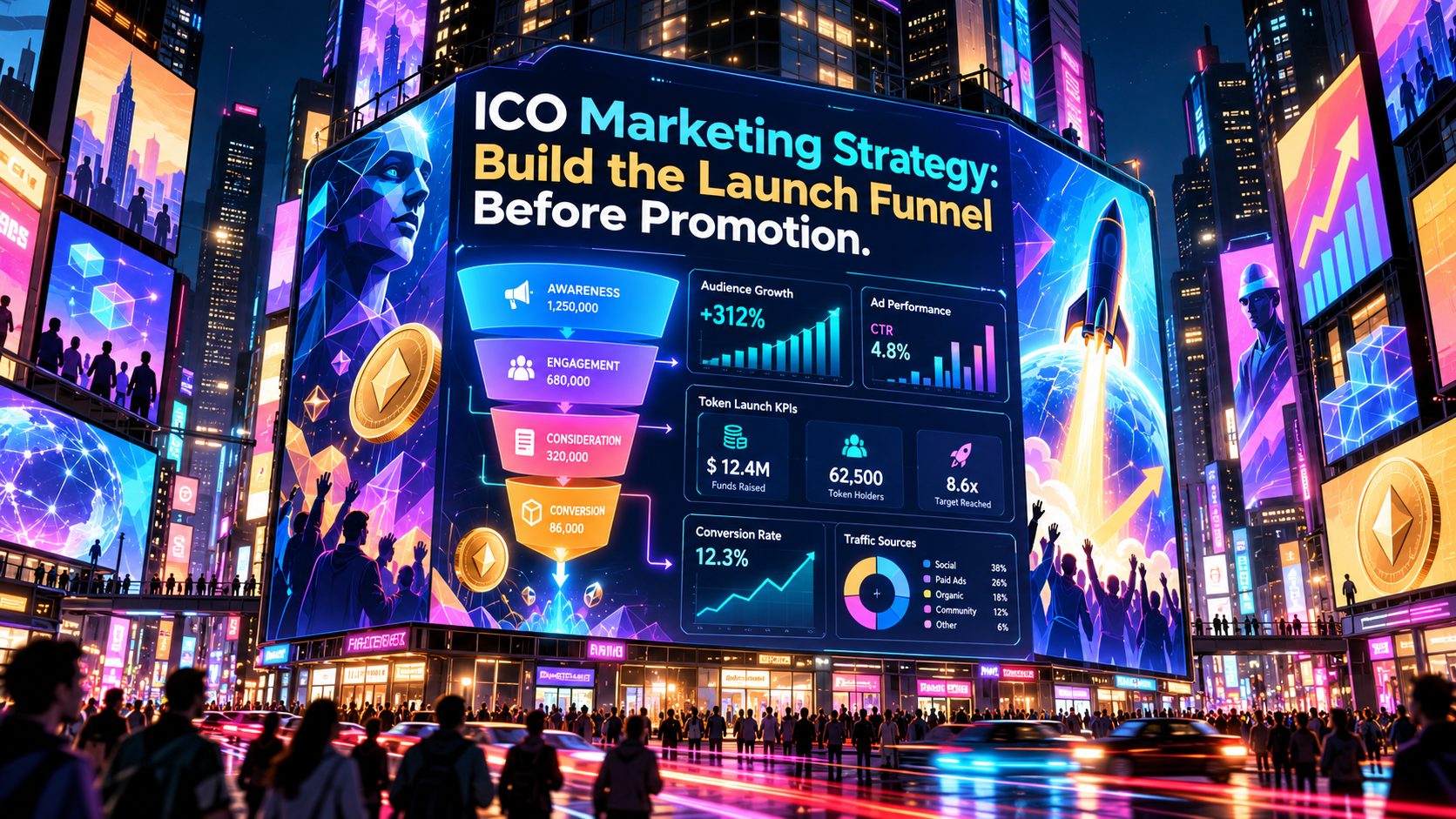 ICO Marketing Strategy: Build the Launch Funnel Before Promotion