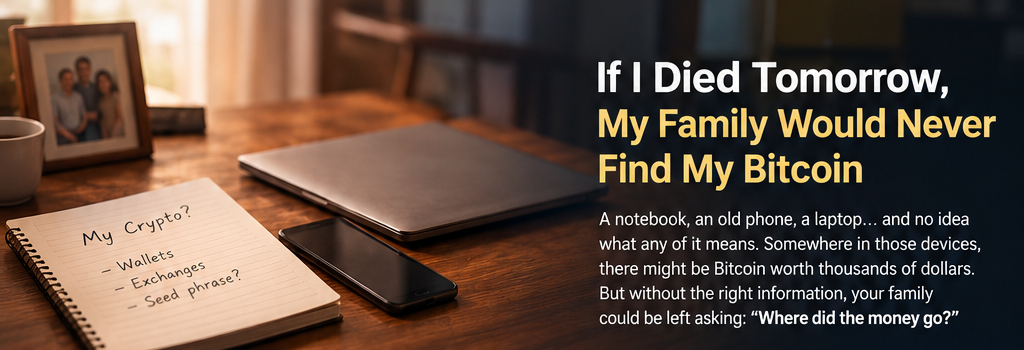 If I Died Tomorrow, My Family Would Never Find My Bitcoin