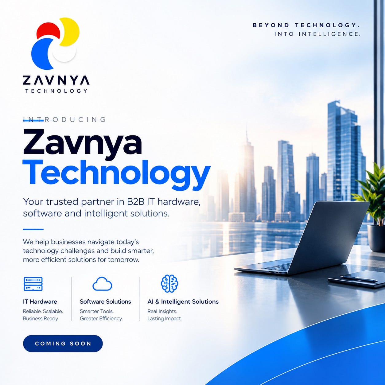 Introducing Zavnya Technology — Beyond Technology. Into Intelligence.