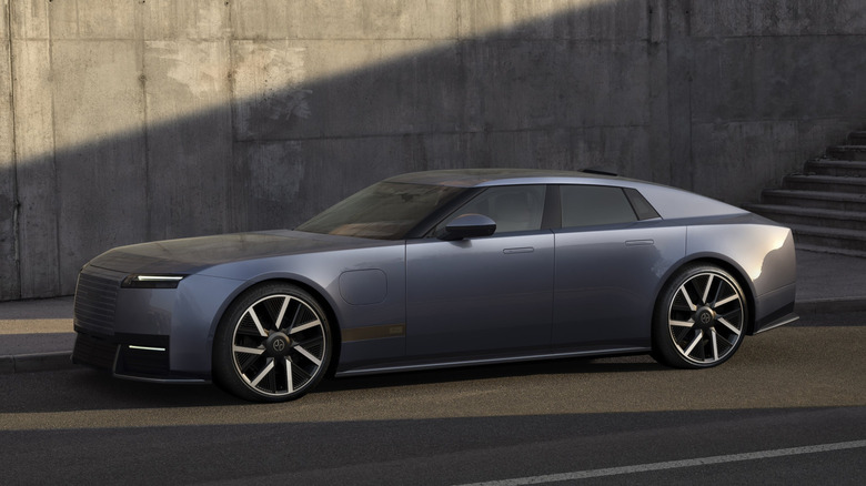 Jaguar’s controversial Type 01 EV looks like a ’40s gangster car built for the modern electric era