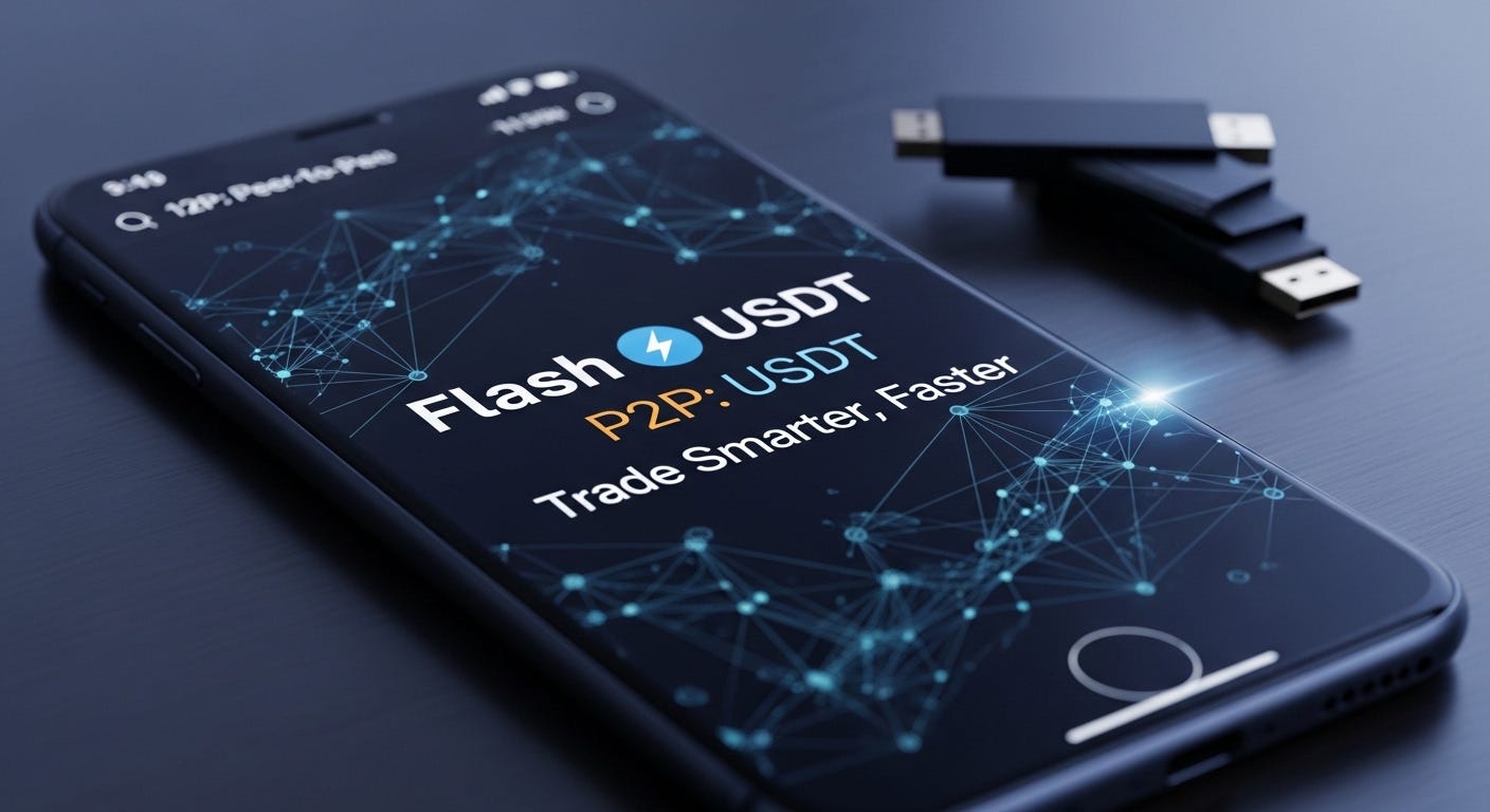 Make Up To 500K A Day With FLASH USDT On Trading (P2P, Forex, gambling)