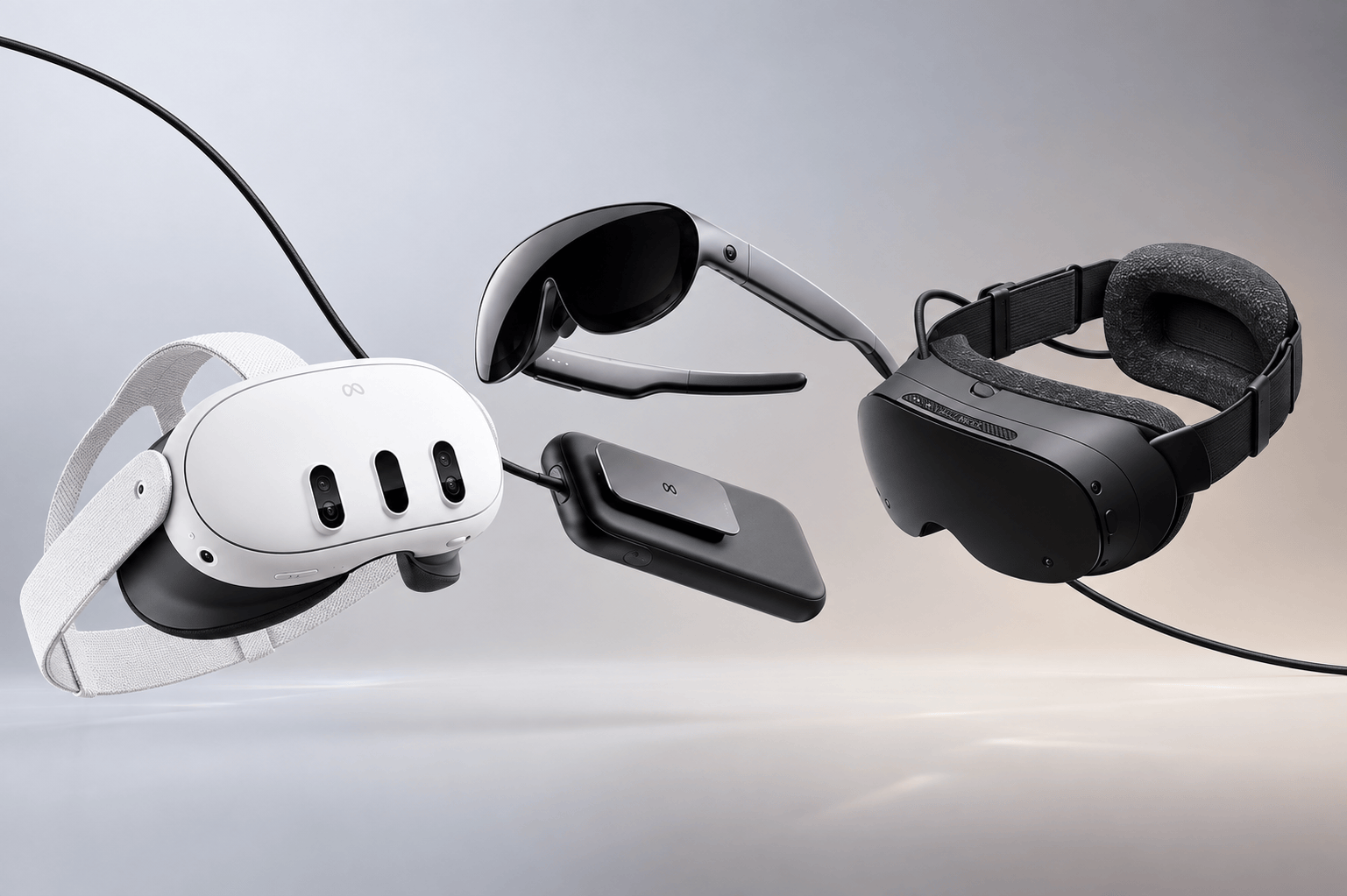 Meta VR Glasses, Quest 3 & Steam Frame Compared – Specs & Features
