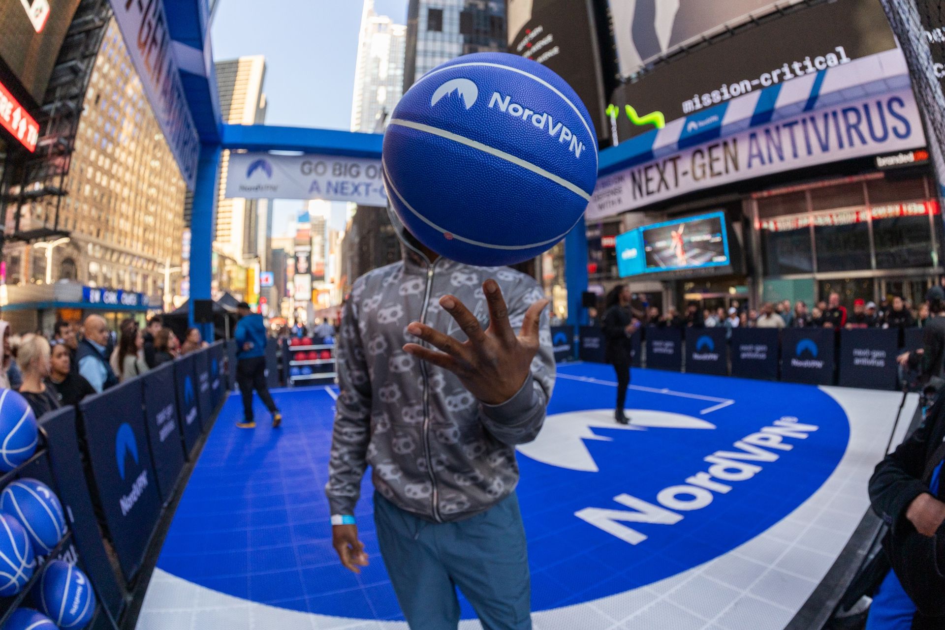 NBA legend Shaquille O’Neal teams up with NordVPN, taking over NYC to raise awareness of digital threats