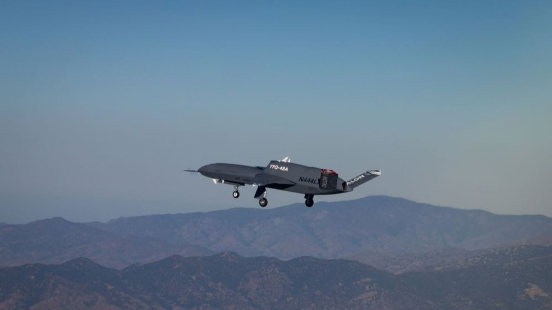 Northrop Grumman flies self-funded YFQ-48A Talon Blue autonomous fighter