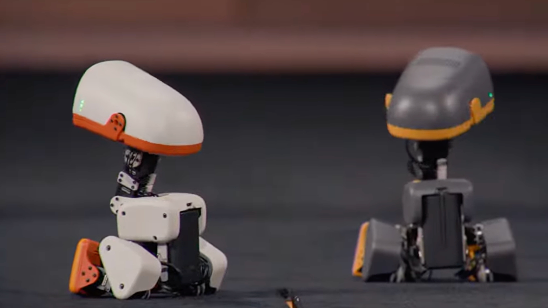 NVIDIA’s tiny robots steal the show with somersaults, stumbles and funny falls