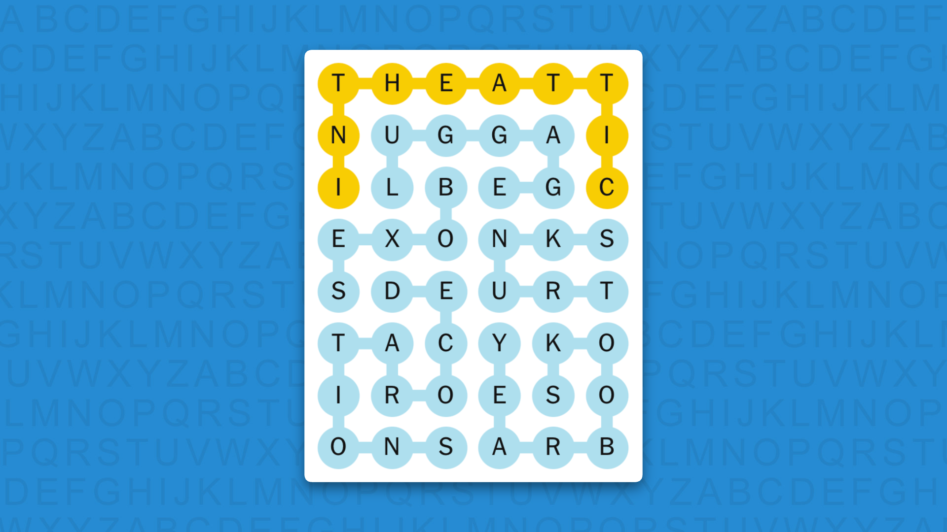 NYT Strands hints and answers for Wednesday, October 21 (game #962)