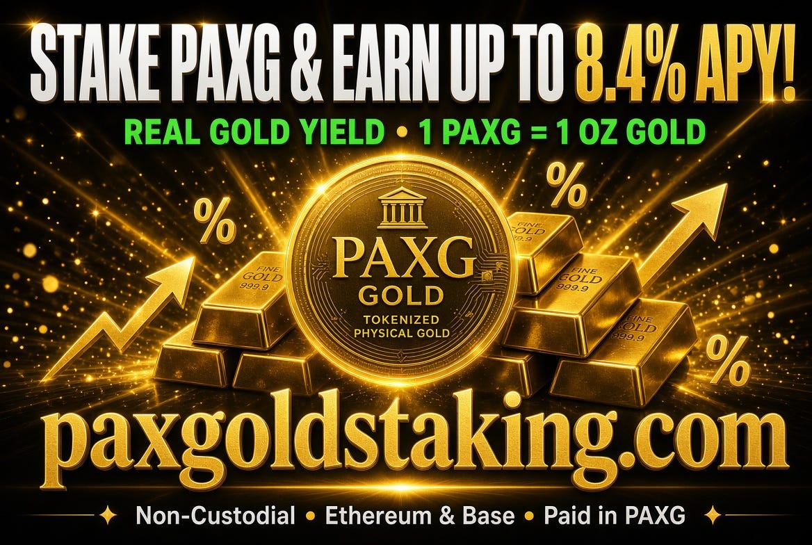 PAX Gold Staking: Earn Up to 8.4% APY on Tokenized Gold (PAXG)