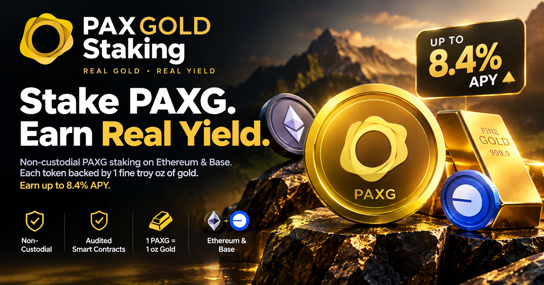 PAXG Staking in 2026: Explore PAX Gold Yield and Gold-Backed DeFi Opportunities