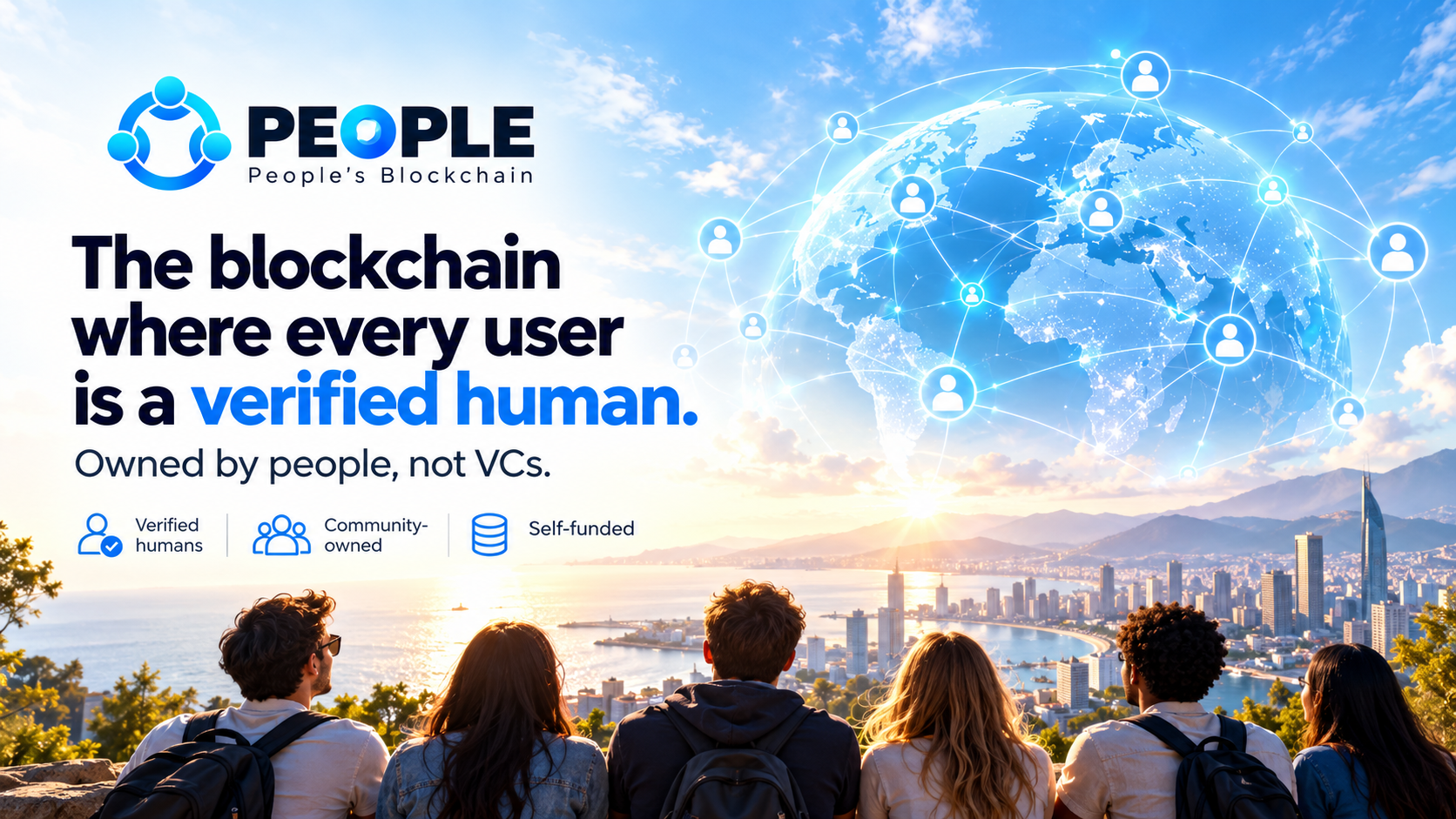 PEOPLE Blockchain Litepaper: the blockchain where every user is a verified human