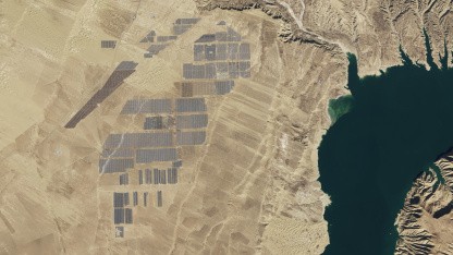 Photovoltaik: Solarparks machen Wüste zur Kohlenstoffsenke