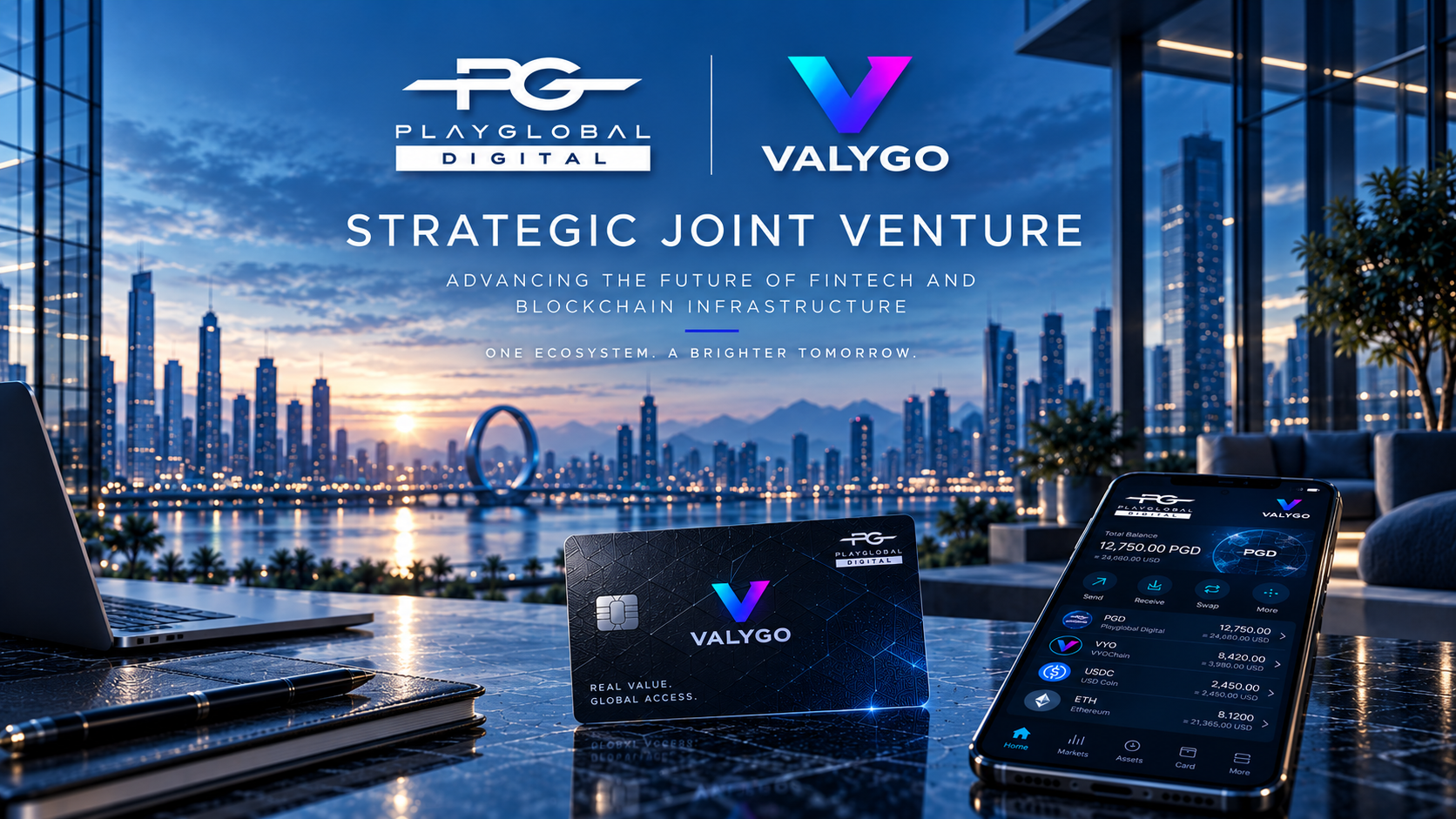 PLAYGLOBAL Digital and VALYGO Labs Deepen Partnership Through Joint Venture Focused on Fintech and…