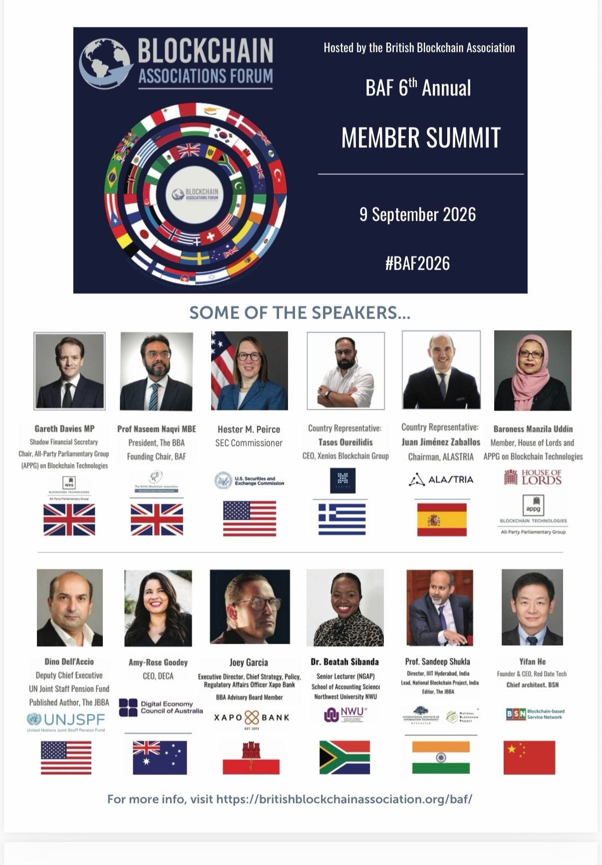 Proceedings of the 6th Blockchain Associations Forum Summit to Feature in the Journal of the…