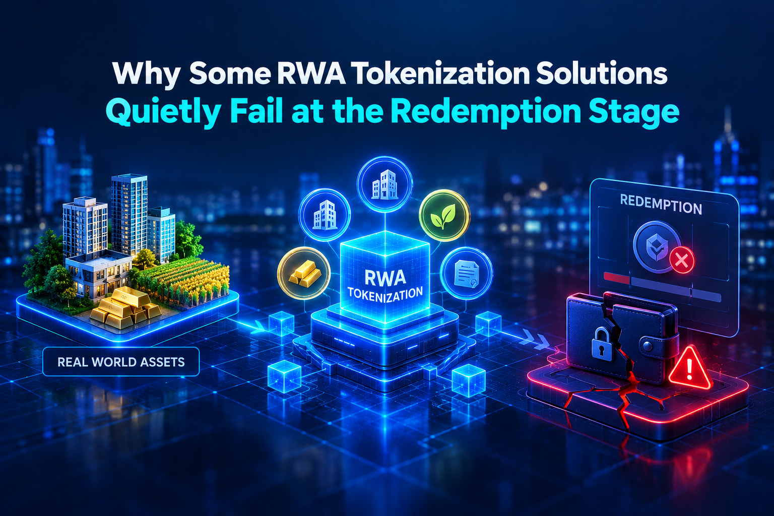 RWAWhy Some RWA Tokenization Solutions Quietly Fail at the Redemption Stage
