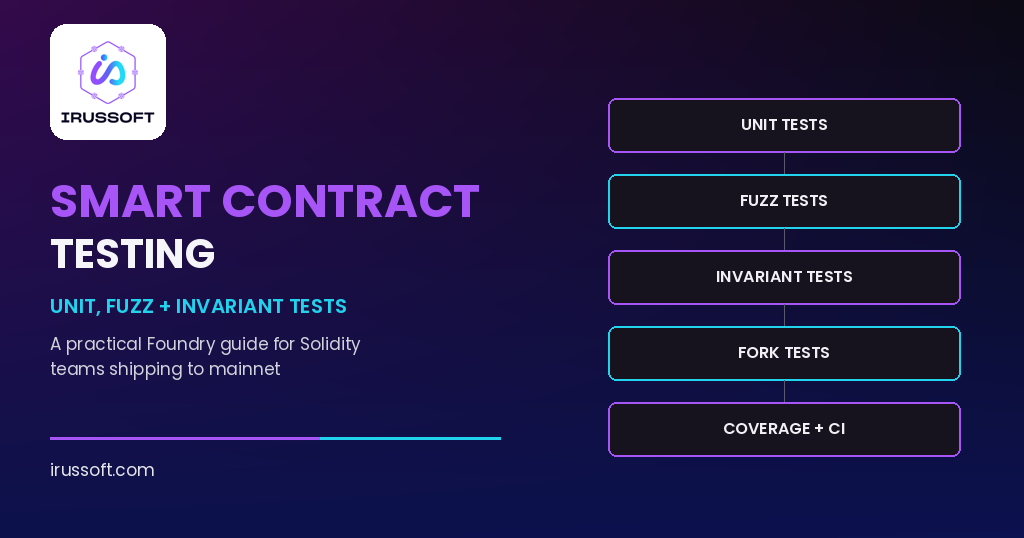 Smart Contract Testing with Foundry: Unit, Fuzz and Invariant Tests Explained