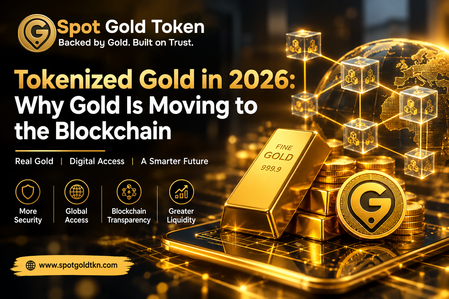 SpotGoldTkn | Tokenized Gold in 2026: Why Gold Is Moving to the Blockchain
