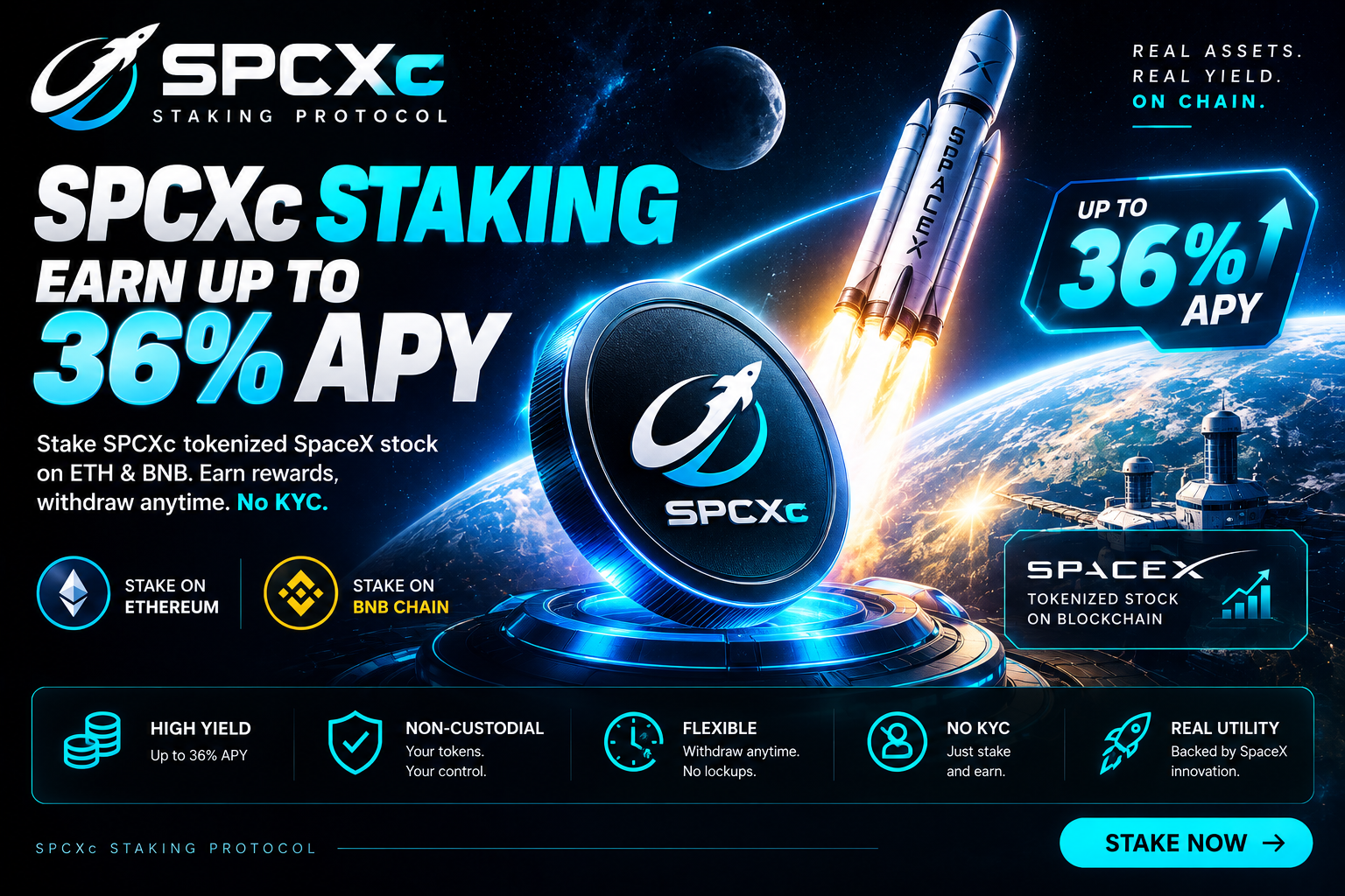 SPXCx Staking in 2026: Can Tokenized SPX Technologies Shares Unlock New DeFi Opportunities?