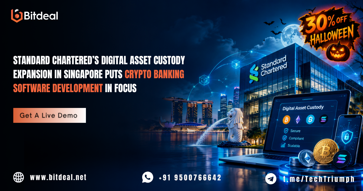 Standard Chartered’s Digital Asset Custody Expansion in Singapore Puts Crypto Banking Software…