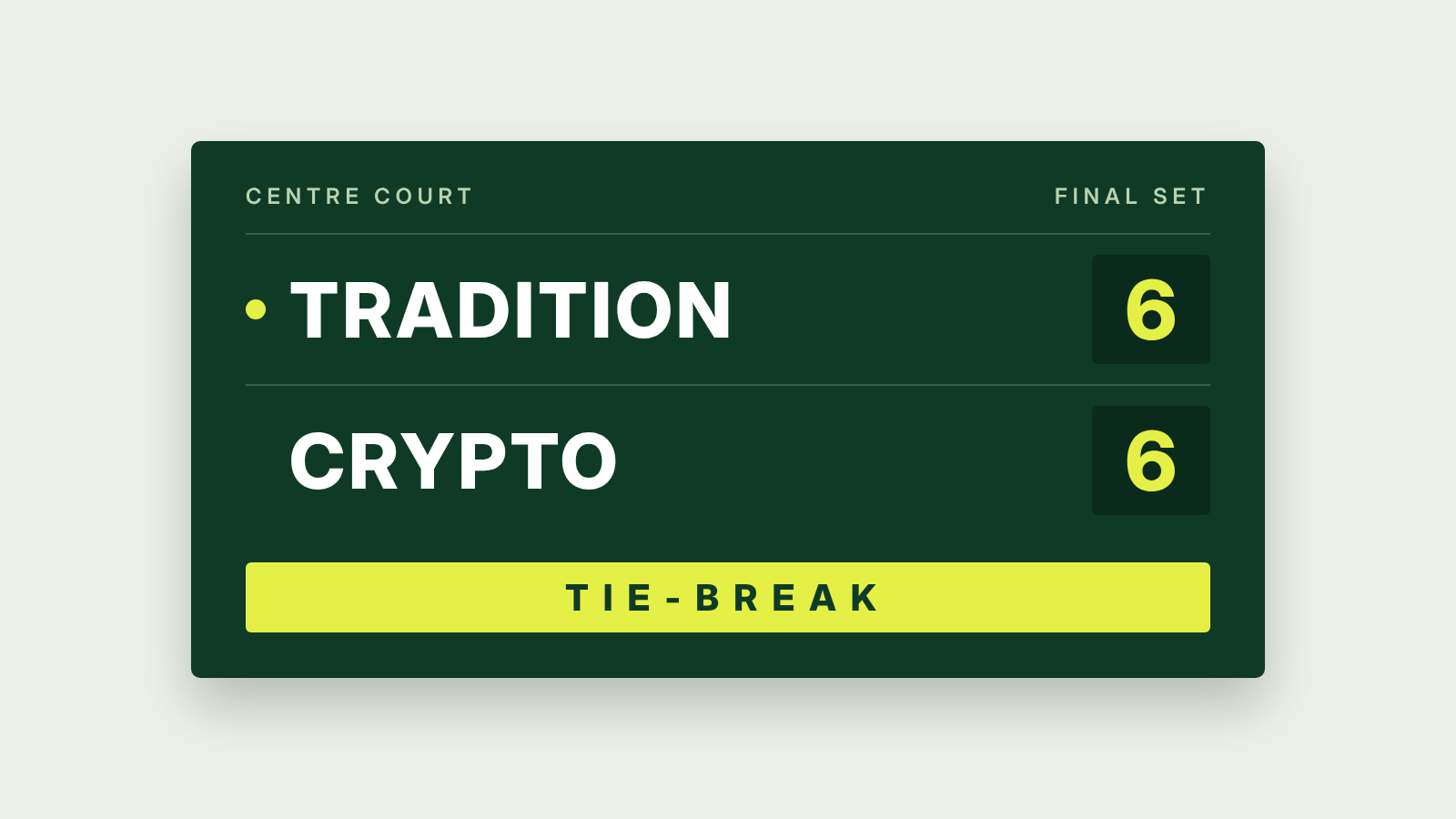 Tennis Has Always Been A Club Sport, And Crypto Is Building Its Own Clubs