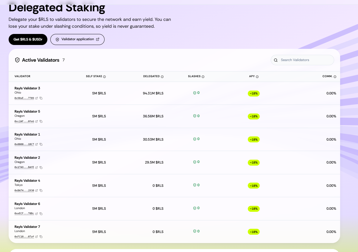 The 18% APY Mystery: A Point-in-Time Look at Rayls Staking