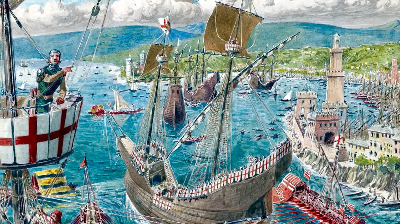 The Genoese Trading Posts, Functional Ancestors of Blockchain Oracles: Thesis and Analogy
