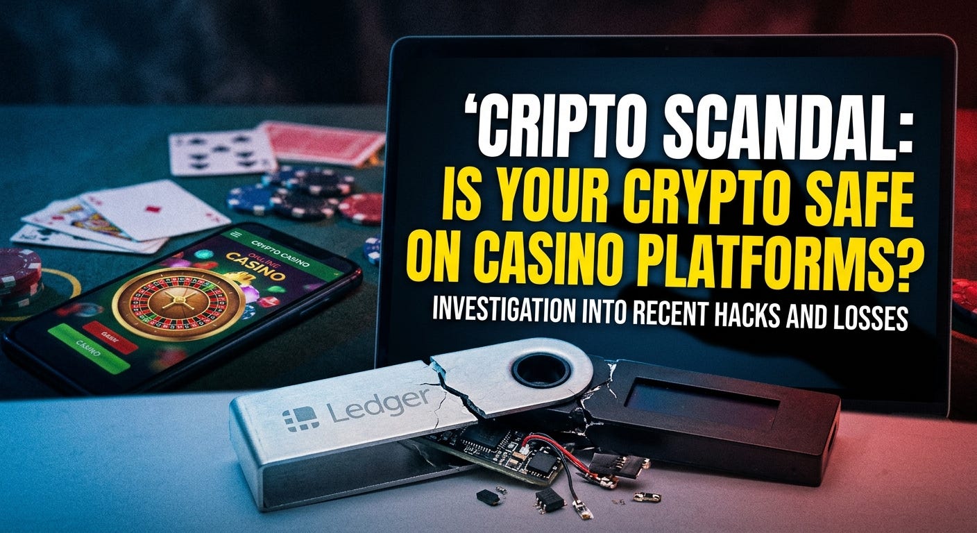 The Ledger Scandal; Is Your Crypto Safe When Gambling on Crypto Casino Platforms?
