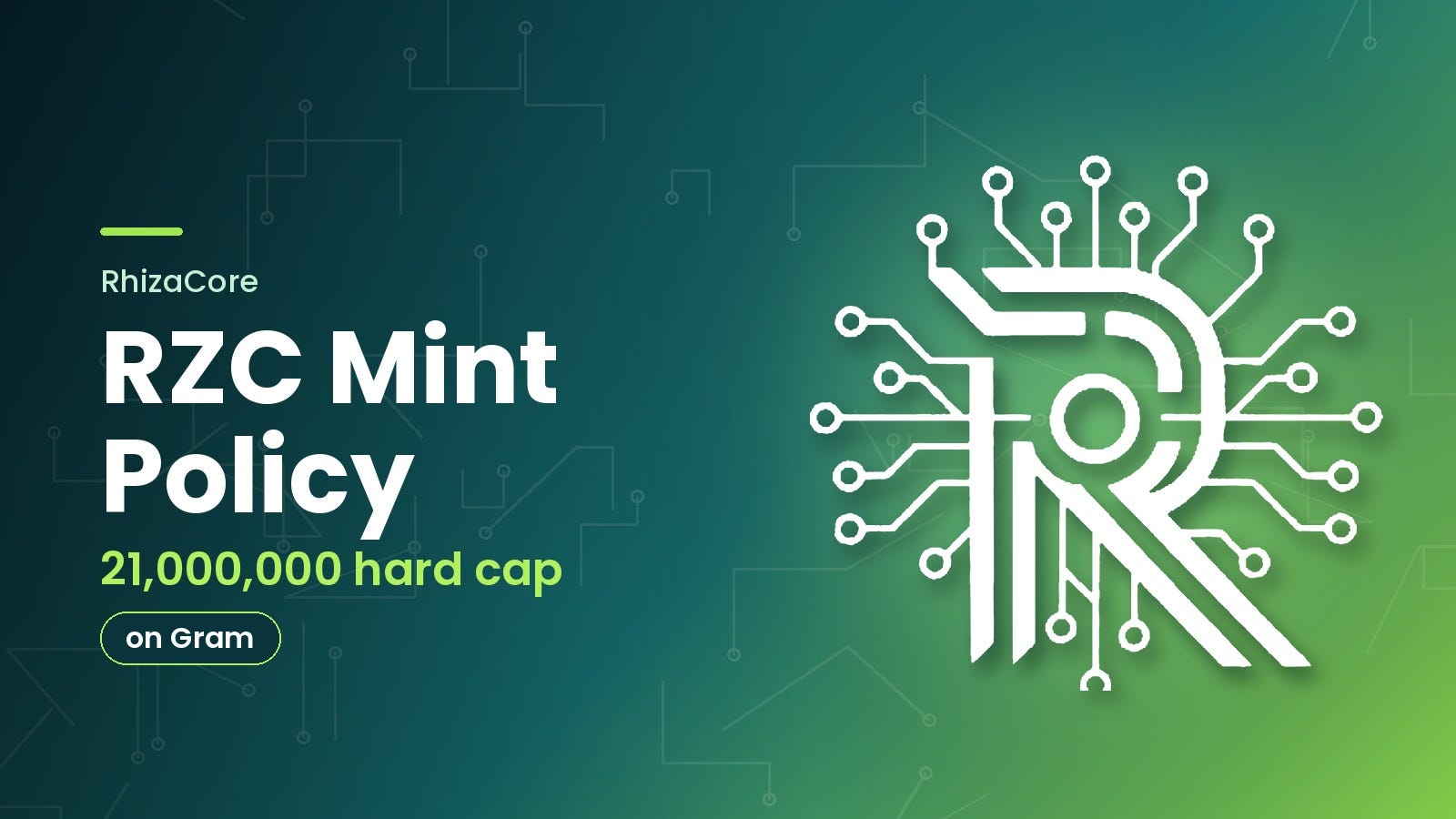 The RZC Mint Policy: A 21,000,000 Hard Cap, Open Claims, and a Clear End Date