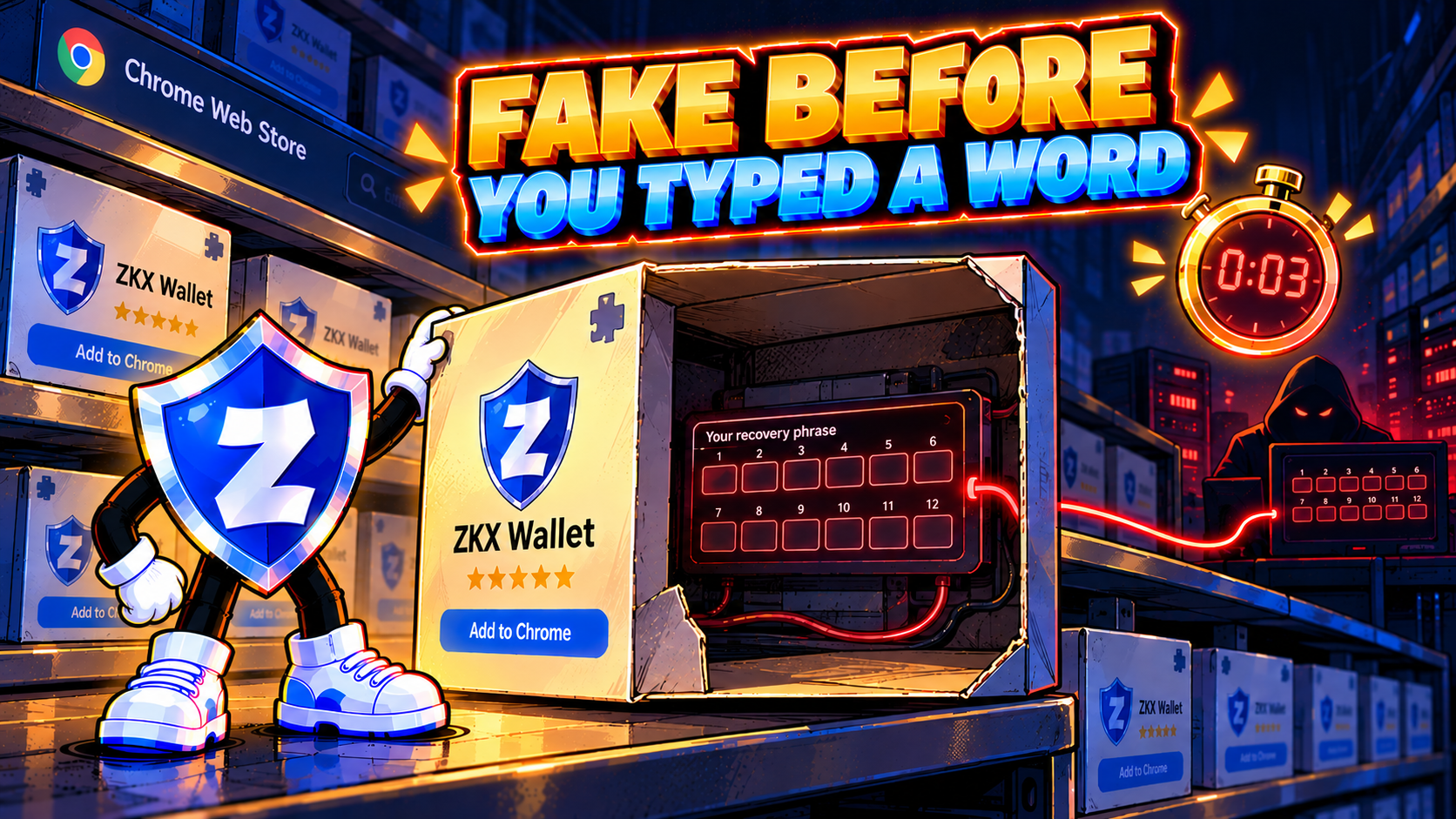 The Wallet Was Fake Before You Typed a Single Word