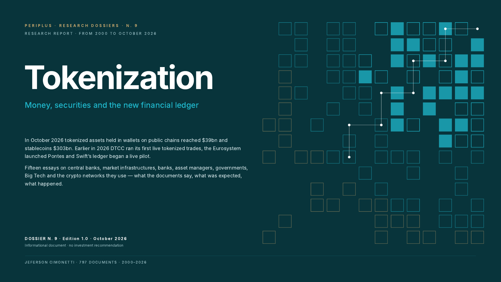 Tokenization in 2026: $39 billion on public chains, $1–16 trillion forecast