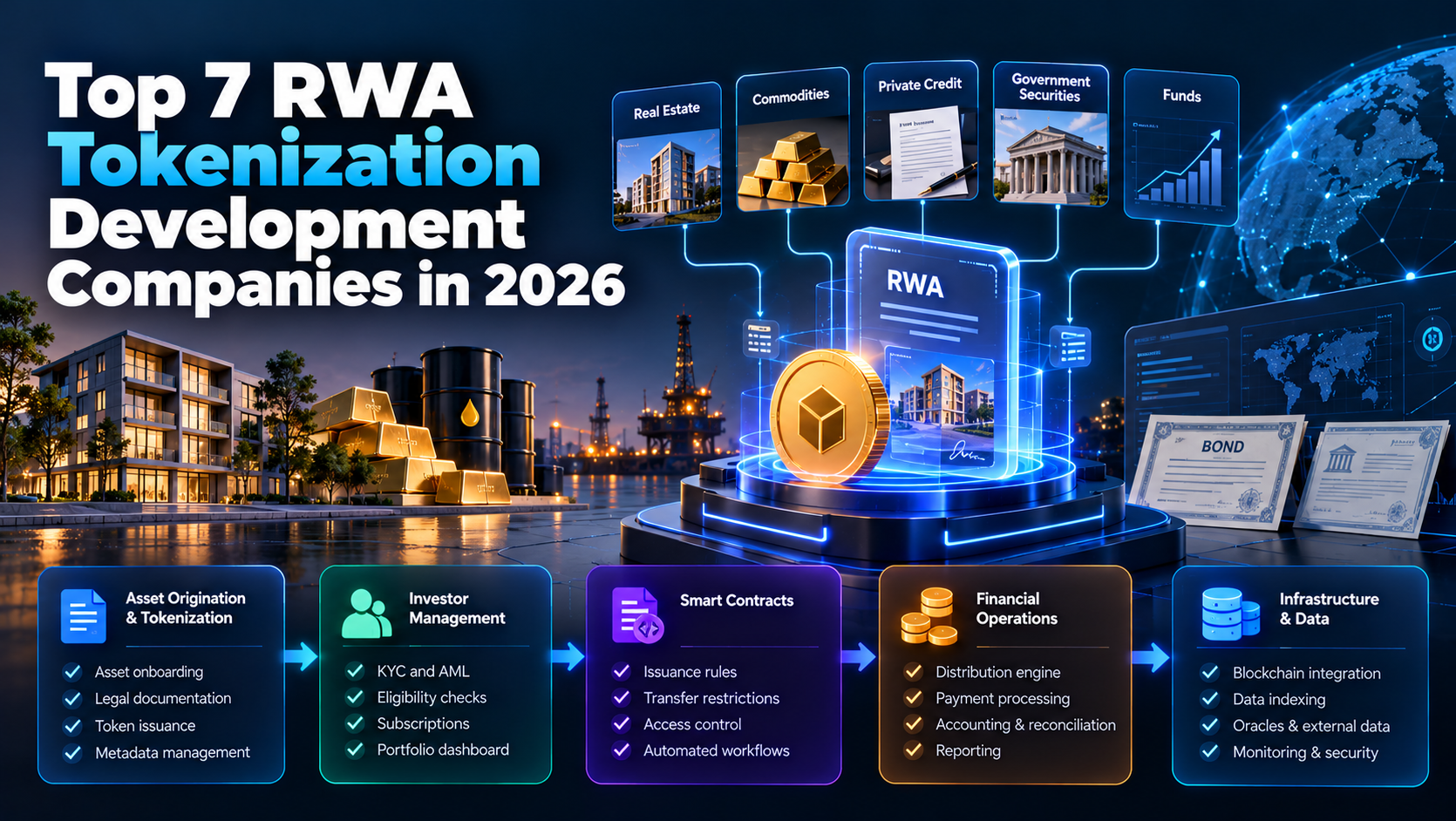 Top 7 RWA Tokenization Development Companies in 2026