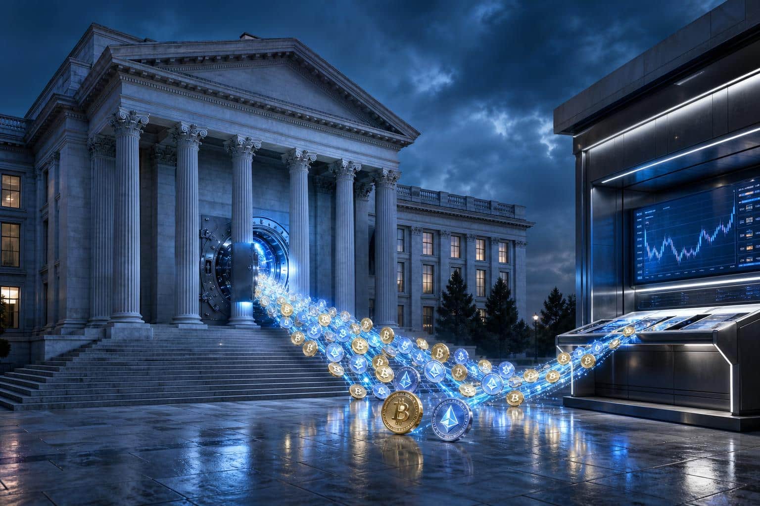 US Government Wallets Move Over $100 Million in Seized Crypto; No Sale Confirmed