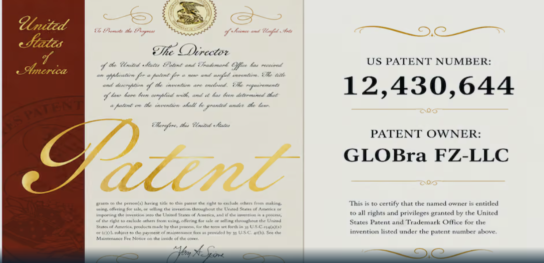 What GLOBra’s USA and EU patents cover, and why the architecture matters