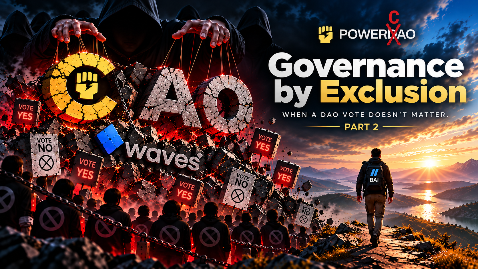 When a DAO Vote Doesn’t Matter, Part 2: Governance by Exclusion