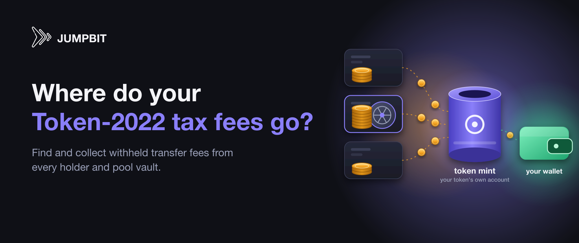 Where Do Token-2022 Transfer Fees Go? How to Collect Them From Every Holder (No Code)