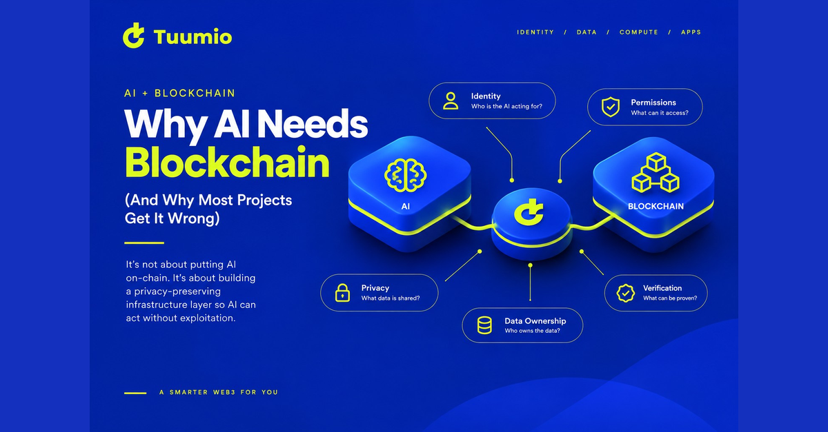 Why AI Needs Blockchain ; And Why Most Projects Get It Wrong