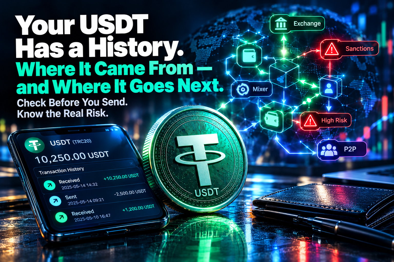 You Received USDT. The Real Question Is Where It Came From — and Where It Goes Next
