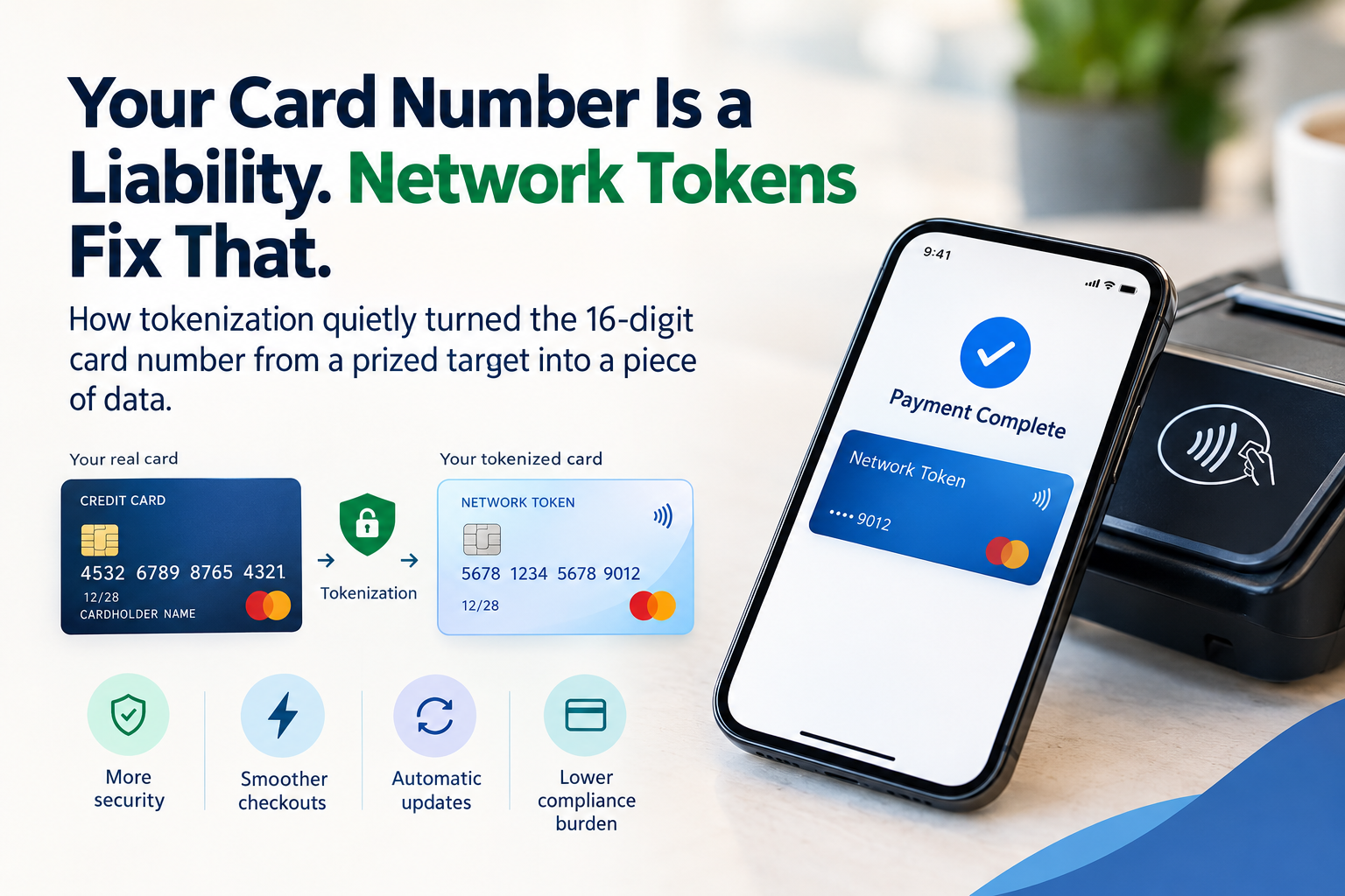 Your Card Number Is a Liability. Network Tokens Fix That.