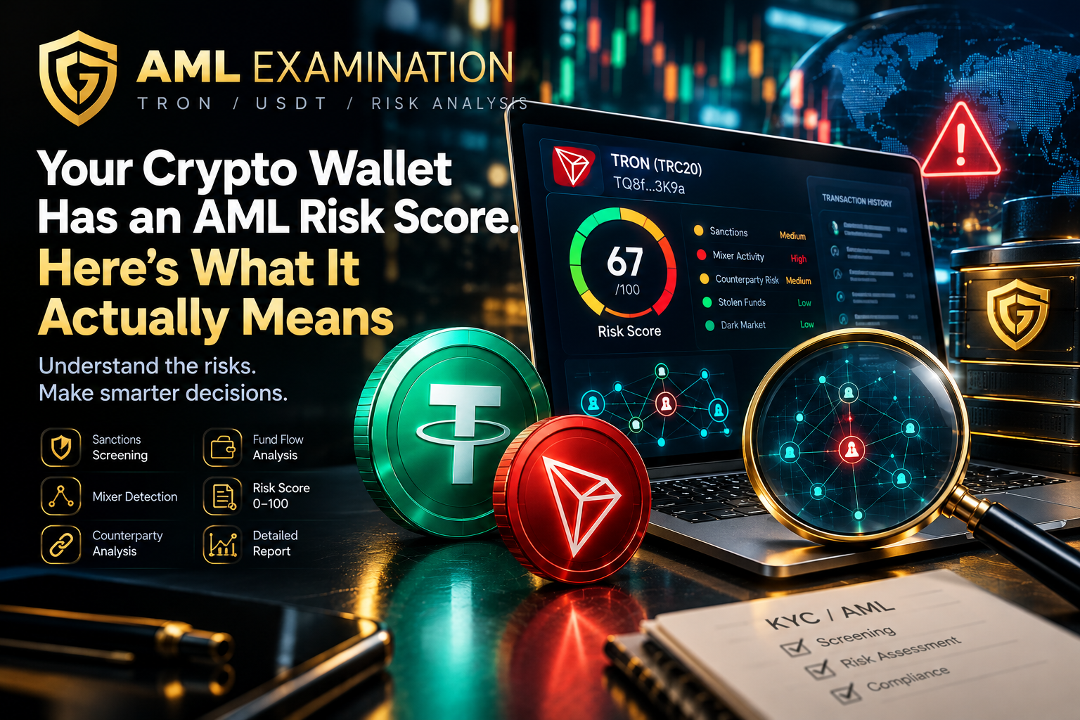 Your Crypto Wallet Has an AML Risk Score. Here’s What It Actually Means